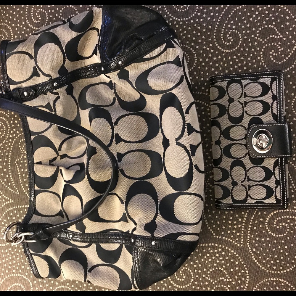 Coach Purse and Wallet